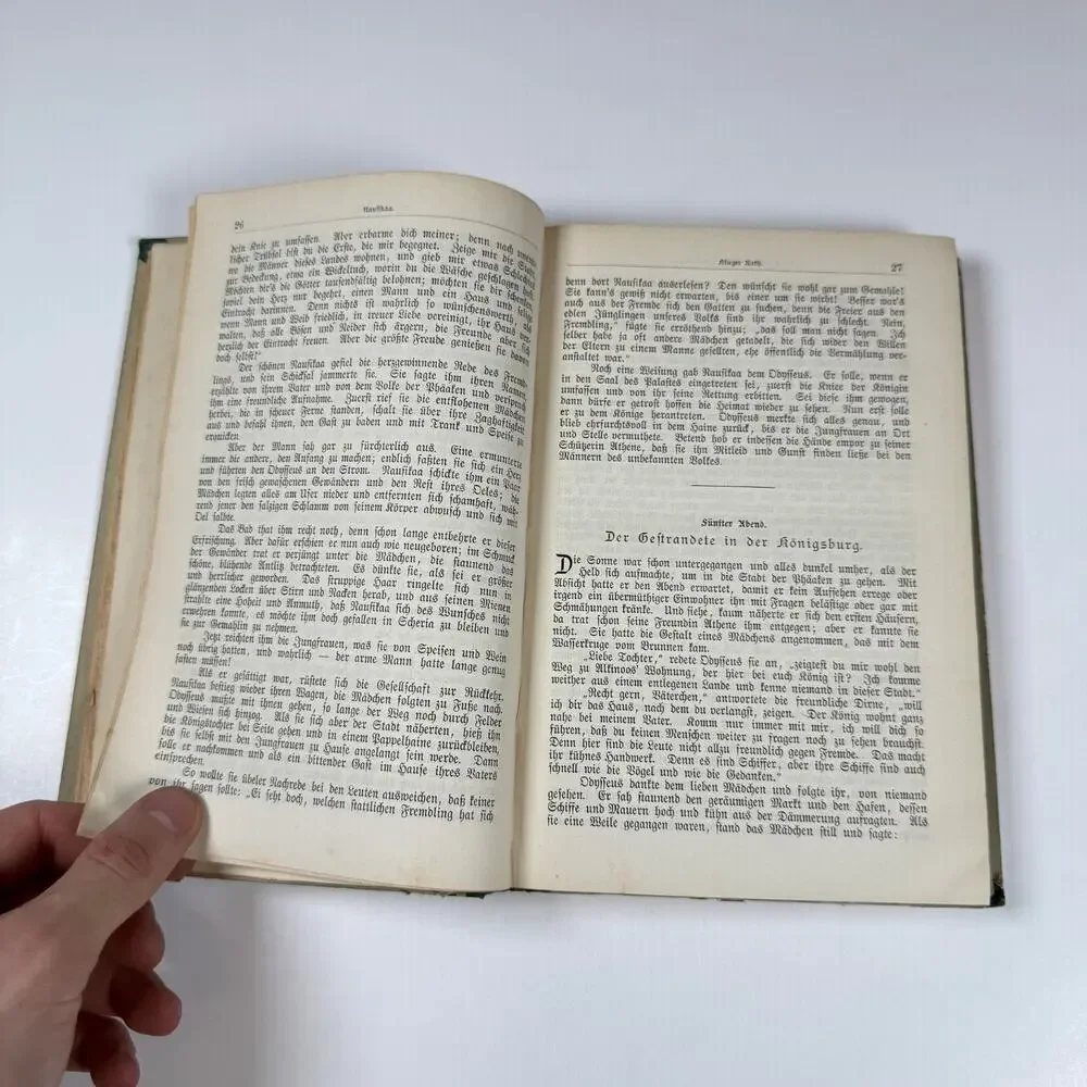 Tales from Old World by K F Becker 1881 Antique Book Germ lng